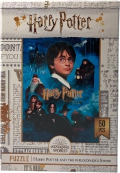 Mini puzzel HARRY POTTER – De Steen der Wijzen, 50 stukjes
