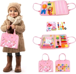 Sensorisch busyboek Eenhoorn 1 van 2Kids Toys