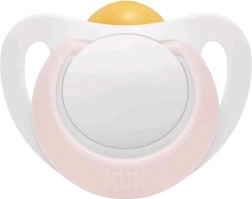 Latex fopspeen NUK Star 0–6 maanden roze