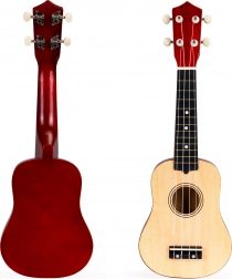 Houten ukelele gitaar voor kinderen met nylonsnaren van ECOTOYS