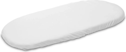 Jersey hoeslaken voor kinderwagen New Baby wit 35 × 75 cm