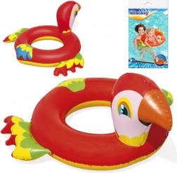 Bestway opblaasbare zwemring papegaai 84 × 76 cm – Rood