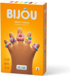 Modelina HEY CLAY BIJOU Sweet Rings – set om zoete ringetjes te maken