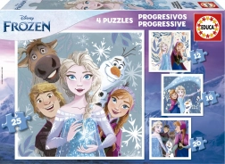 Educa Puzzel Frozen 4-in-1