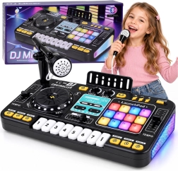 Interactieve DJ-mixconsole voor kinderen met Bluetooth, microfoon en verlichting