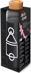 Glazen fles met hoes 585 ml SQUID GAME