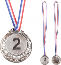 Zilveren medaille tweede plaats