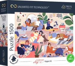 Puzzle TREFL UFT Everyday Joy – ontspannen leven, 1500 stukjes