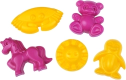 Zandvormpjes met eenhoorn