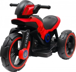Kinder elektrische motor BABY MIX Police – rood