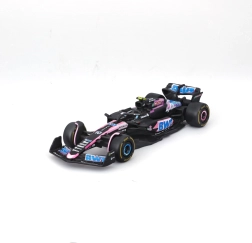 metalen model bburago 1:43 alpine a524 f1 2024 #10 pierre gasly in geschenkdoos