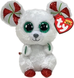 Pluchen muis Chimney 15 cm uit de Beanie Boos-collectie