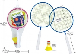 Badmintonsset met rackets en shuttle