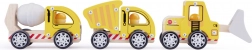 Set bouwvoertuigen voor kinderen – 3 stuks