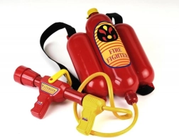 Brandweer-rugzak met waterpistool KLEIN