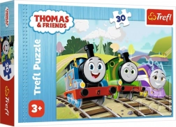 Puzzel 30 stukjes – vrolijke Thomas (Thomas & Friends)