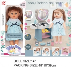 Pop Kinga met Kaptafel en Accessoires