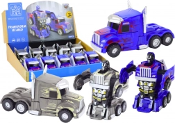 Auto-robot vrachtwagen 2 in 1 robot 2 kleuren