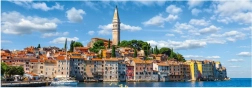 Panoramische puzzel DINO Rovinj – haven, 1000 stukjes