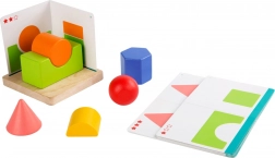 Lucy & Leo houten educatieve set Eenvoudige geometrie