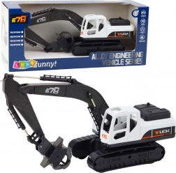 Rups Graafmachine met Roterende Klauw en 360° Rotatie