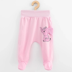 Baby katoenen half-schoentjes New Baby Happy Elephant roze