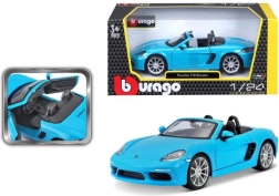 Bburago 1:24 Porsche 718 Boxster Blauw