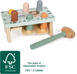 Small Foot houten hamerspel safari