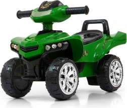 Rijder op militair voertuig Monster