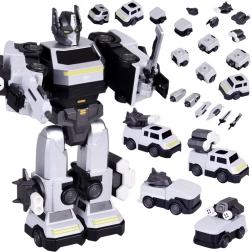 magnetische transformerende robot 2-in-1 – grote figuur met accessoires