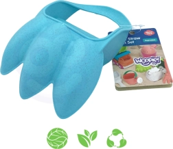 Woopie Green klauw en schep voor zand van biologisch afbreekbaar materiaal