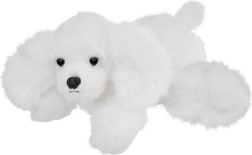 Pluche witte hond 28 cm