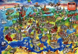 ANATOLIAN puzzel Europese wereld 1500 stukjes