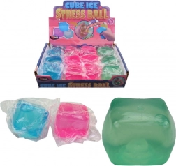 Gekleurde ontspanningskubus 5 cm