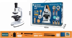 Digitale microscoop led1200 – wetenschappelijke kinderset met accessoires