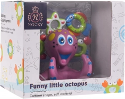 Badspeelgoed – vrolijke octopus met ringen