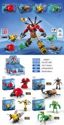 Transformerende robotische insecten