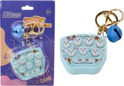 Pocket elektronische game Pop It aan sleutelhanger – blauw