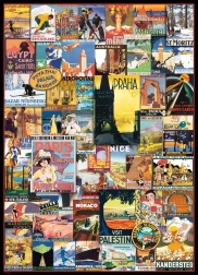 Puzzel Reispromenade Posters 1000 stukjes EUROGRAPHICS