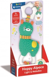 Interactieve rammelaar Vrolijke alpaca BABY CLEMENTONI