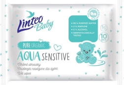 Linteo Baby Aqua Sensitive babydoekjes 10 stuks