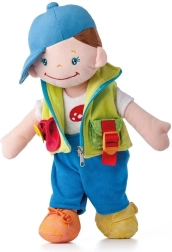 Sensorische pop met gespen Krystian