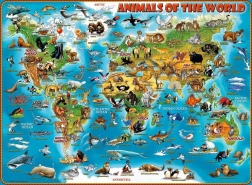 RAVENSBURGER Puzzel Dieren van de Wereld XXL 300 stukjes