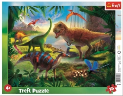 Trefl Puzzel Dinosaurussen 25 stukjes