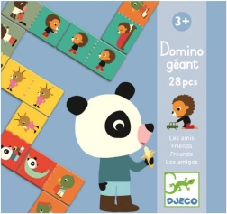 Domino met vriendelijke dieren van Djeco
