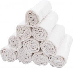 Premium katoenen luiers 80 × 80 cm, 10 stuks