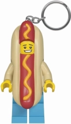 Lego Iconic lichtgevende sleutelhanger Hot Dog