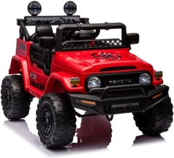 Elektrische kinderauto TOYOTA FJ 4x4 rood