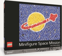 Puzzel LEGO minifiguur ruimtemissie 1000 stukjes van Chronicle Books