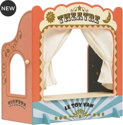 Houten marionettentheater